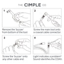 Replacement Speaker for Cable Pocket Toner, Continuity Tester, Coaxial Tester, Toner End - Cable Ringer, Buzzer, Speaker, Tracer, and Tracker End
