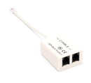 2 Wire, 1 Line DSL Filter, with Built in Splitter - for removing noise and other problems from DSL related phone lines