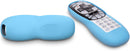 THE CIMPLE CO - DirecTV Compatible Remote Control Case - RC70, RC70H, RC71, RC71H, RC72, RC73, and RC73B - Rubber Protective Skin - Blue Non-Slip Sleeve - 3 Pack
