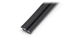 25ft Dual with Ground RG6 Coaxial Twin Coax Cable (Siamese Cable) with 18AWG Copper Ground Wire, Satellite, Antenna & CATV Quality Compression Connectors, Black