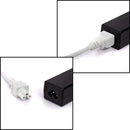 AC Power Cord (3 Prong) - White, 10 Feet (3 Meter) - Premium Quality Copper Wire Core - Mouse Style for Laptops, Computers, & Power Supplies - NEMA 5-15P to C5 / IEC 320 - UL Listed