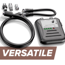 Signal Strength Meter with Adjustable Signal Strength - Digital TV OTA Antenna Finder with LED Indicator Display and Coax Cable