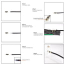 RG6 Coaxial Cable Connectors | Coax Compression Fittings w Water Tight – 10 ea