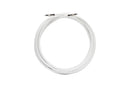 Digital Audio Cable - Digital Coaxial Cable with RCA connections, 75 Ohm - Low and Hgh Frequency RG6 Coax - Subwoofer Cable - (S/PDIF) White RCA Cable, 25 Feet