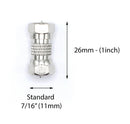 Coax Cable Extension Adapter – High Grade | 25 Pack| Male Male 3GHz TV Cable