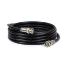 BNC Cable, Black RG6 HD-SDI and SDI Cable (with two male BNC Connections) - 75 Ohm, Professional Grade, Low Loss Cable - 25 feet (25')