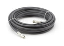 Digital Audio Cable - Digital Coaxial Cable with RCA connections, 75 Ohm - Low and Hgh Frequency RG6 Coax - Subwoofer Cable - (S/PDIF) Black RCA Cable, 35 Feet