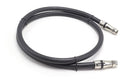3 Feet - RG-11 Coaxial Cable F Type Cable High Definition with RG11 Coax Compression Connectors - (Black)