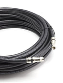 3 Feet - RG-11 Coaxial Cable F Type Cable High Definition with RG11 Coax Compression Connectors - (Black)