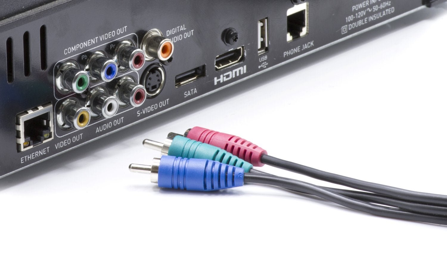 6 ft RGB Component Video Cable - (Red-Green-Blue) Component Cable - DIRECTV, Satellite Dish Comcast - 1 Pack