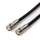 BNC Cable, Black RG6 HD-SDI and SDI Cable (with two male BNC Connections) - 75 Ohm, Professional Grade, Low Loss Cable - 6 feet (6')