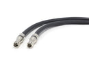 3 Feet - RG-11 Coaxial Cable F Type Cable High Definition with RG11 Coax Compression Connectors - (Black)