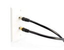 Quality RF Coaxial Cable 25 FT | BLACK | Premium RG6 F-Type Coax – 75 Ohm