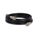 BNC Cable, Black RG6 HD-SDI and SDI Cable (with two male BNC Connections) - 75 Ohm, Professional Grade, Low Loss Cable - 6 feet (6')