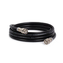 BNC Cable, Black RG6 HD-SDI and SDI Cable (with two male BNC Connections) - 75 Ohm, Professional Grade, Low Loss Cable - 10 feet (10')