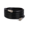 BNC Cable, Black RG6 HD-SDI and SDI Cable (with two male BNC Connections) - 75 Ohm, Professional Grade, Low Loss Cable - 125 feet (125')