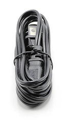 2 Prong Figure 8 Power Cord Cable |Non-Polarized 6 Foot – Black| Satellite/ PS3