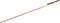 4ft Copper Grounding Rod - 3/8" Diameter - Includes Ground Rod Clamp - Great for Electric Fences, Antennas, Satellite Dishes, and other Grounding and Bonding Needs - Set of 10
