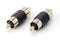 RCA Adapter, Male to Male Coupler, Extender, Barrel - Audio Video RCA Connectors, for Audio, Video, S/PDIF, Subwoofer, Phono, Composite, Component, and More - 25 Pack