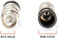 RCA Compression Connectors - 4 Pack - RG-6 Coaxial Cable - Universal Male Connectors for RCA, Subwoofer, Composite, Component and Similar Cables