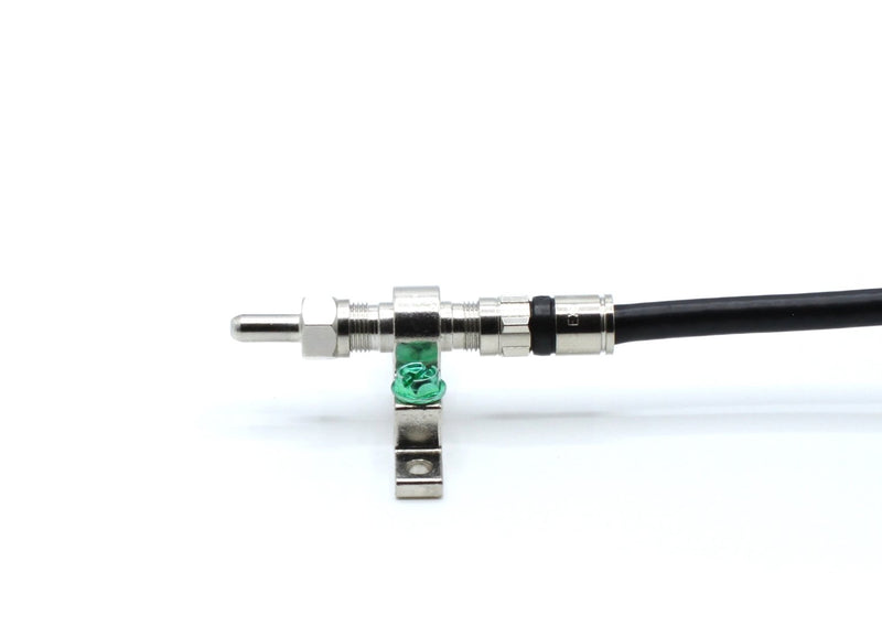 Coaxial F Type (F-Pin / F81) Voltage Blocking 75 Ohm Terminator with DC Short for Coax and RF - RF Signal (AC) and Power or Voltage (DC) Should be Blocked or Capped - Pack of 100