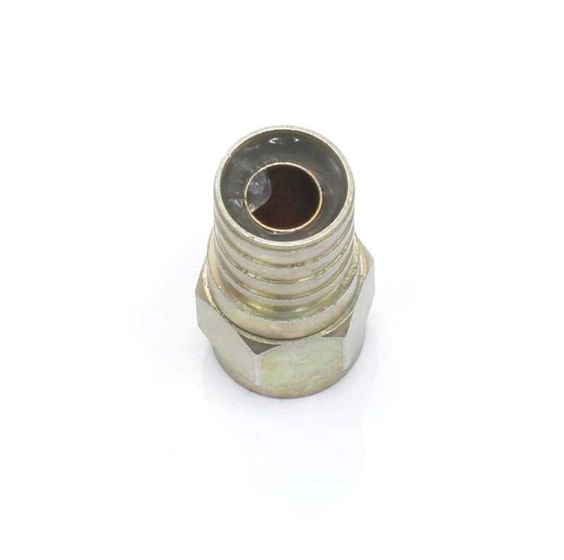 Coaxial Crimp Connector for RG6 Coaxial Cable. Includes O-Ring and Gel for Weather Proofing Seal, Indoor and Outdoor use. Also known as a Radial Compression Connector. Pack of 10