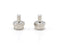 Coaxial F Type 75 Ohm Terminator - 10 Pack - 75 Ohm Resistor for Coax and RF - (F-Pin / F81) Install on Unused Ports in your Cable, Satellite, Antenna, or other RF System
