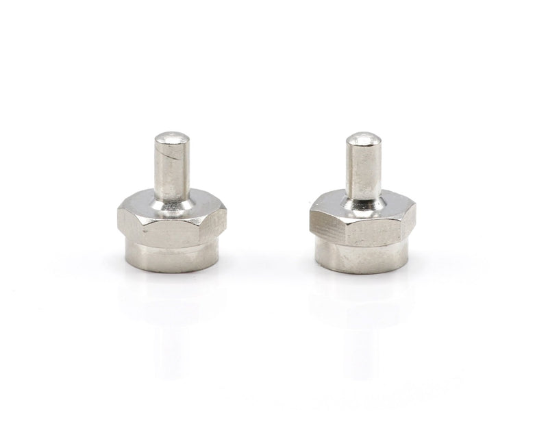 F-Type 75 Ohm Terminator with Resistor Coax Coaxial Cable Connector – 100 Pack