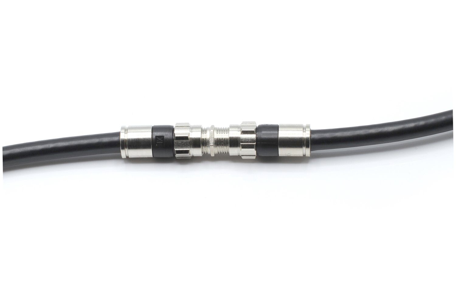 Cable Extension Coupler Connects Two Coaxial Video Cables, for Coax F81 (female to female) 1GHz Cable TV, and Cable Internet Rated (4 Pack)