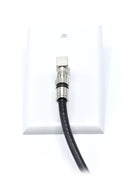 Right Angle Coax Connector | High Quality | 90 Degree Coaxial Adapter – 25 Pack