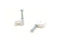 THE CIMPLE CO - Single Coaxial Cable Clips, Cat6, Electrical Wire Cable Clip, 1/4 in (6 mm) Nail Clip and Fastener, White (10 pieces per bag)