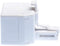 Duplex Jack Phone Wall Adapter - 1 Pack, White - 2-Way Phone Splitter (2 Lines) Wall Jack Phone RJ11 Adapter