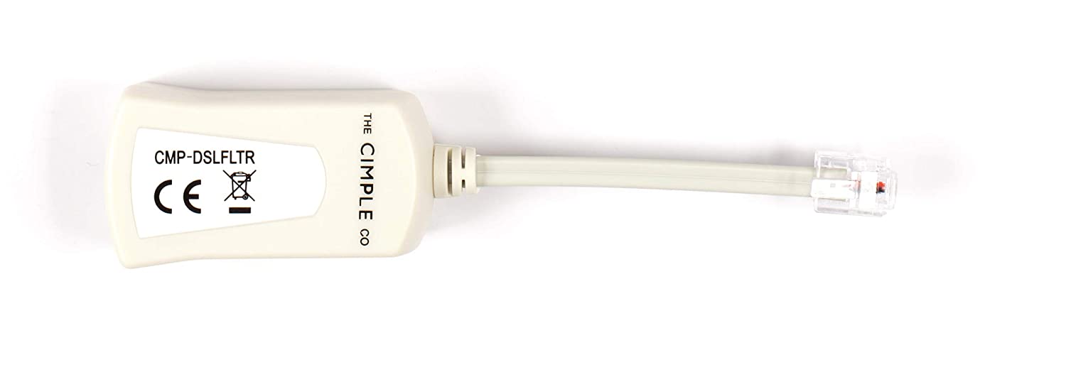 2 Wire, 1 Line DSL Filter - for removing noise and other problems from DSL related phone lines
