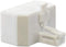 Telephone Splitter 2 Line Adapter - 3-Way Splitter (Line 1, Line 2, and Twin Line) - Dual Line Separator - 4 Conductor Connector (2 Phone Lines) - White, 3 Pack