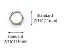 Coaxial F Cap (F81 Cap) Weather Cap - for coax ground blocks, splitters, or other F Connectors - protects female connection for future use - (100 Pack)