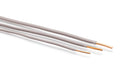 10 Feet (3 Meter) - Insulated Solid Copper THHN / THWN Wire - 14 AWG, Wire is Made in the USA, Residential, Commerical, Industrial, Grounding, Electrical rated for 600 Volts - In Grey
