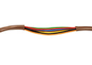 Thermostat Wire 18/8 - Brown - Solid Copper 18 Gauge, 8 Conductor - CL2 (UL Listed) CMR Riser Rated (CL3) - Residential, Commercial and Industrial Rated - 18-8, 75 Feet
