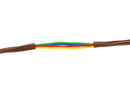 Thermostat Wire 18/5 - Brown - Solid Copper 18 Gauge, 5 Conductor - CL2 (UL Listed) CMR Riser Rated (CL3) - Residential, Commercial and Industrial Rated - 18-5, 50 Feet