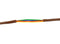 Thermostat Wire 18/5 - Brown - Solid Copper 18 Gauge, 5 Conductor - CL2 (UL Listed) CMR Riser Rated (CL3) - Residential, Commercial and Industrial Rated - 18-5, 50 Feet