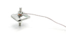 25 Feet (7.5 Meter) - Insulated Solid Copper THHN / THWN Wire - 12 AWG, Wire is Made in the USA, Residential, Commerical, Industrial, Grounding, Electrical rated for 600 Volts - In White