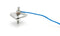 100 Feet (30 Meter) - Insulated Solid Copper THHN / THWN Wire - 14 AWG, Wire is Made in the USA, Residential, Commerical, Industrial, Grounding, Electrical rated for 600 Volts - In Blue