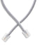 Phone Line Cord 25 Feet - Modular Telephone Extension Cord 25 Feet - 2 Conductor (2 pin, 1 line) cable - Works great with FAX, AIO, and other machines - Grey/Silver