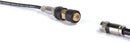 Gold Weather Sealed Coaxial Extension Coupler - 50 Pack - Cable Extension Adapter (Barrel Splice - Coupler) - Connects Two Coaxial Video Cables (Female to Female Connector) 3GHz rated