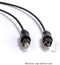 Digital Optical Audio Cable - Premium Toslink Fiber Optic Audio Cables with Gold Plated Connectors - Ultra Thin Jacket, Micro Cable - Extra Flexible, Long Life Jacket - 50 Feet, 3 Pack