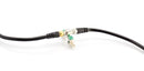 Coaxial Cable (Coax Cable) 50ft with Easy Grip Connector Caps- Black - 75 Ohm RG6 F-Type Coaxial TV Cable - 50 Feet Black
