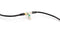 Coaxial Cable (Coax Cable) 6ft with Gold, Easy Grip Connectors- Black - 75 Ohm RG6 F-Type Coaxial TV Cable - 6 Feet Black