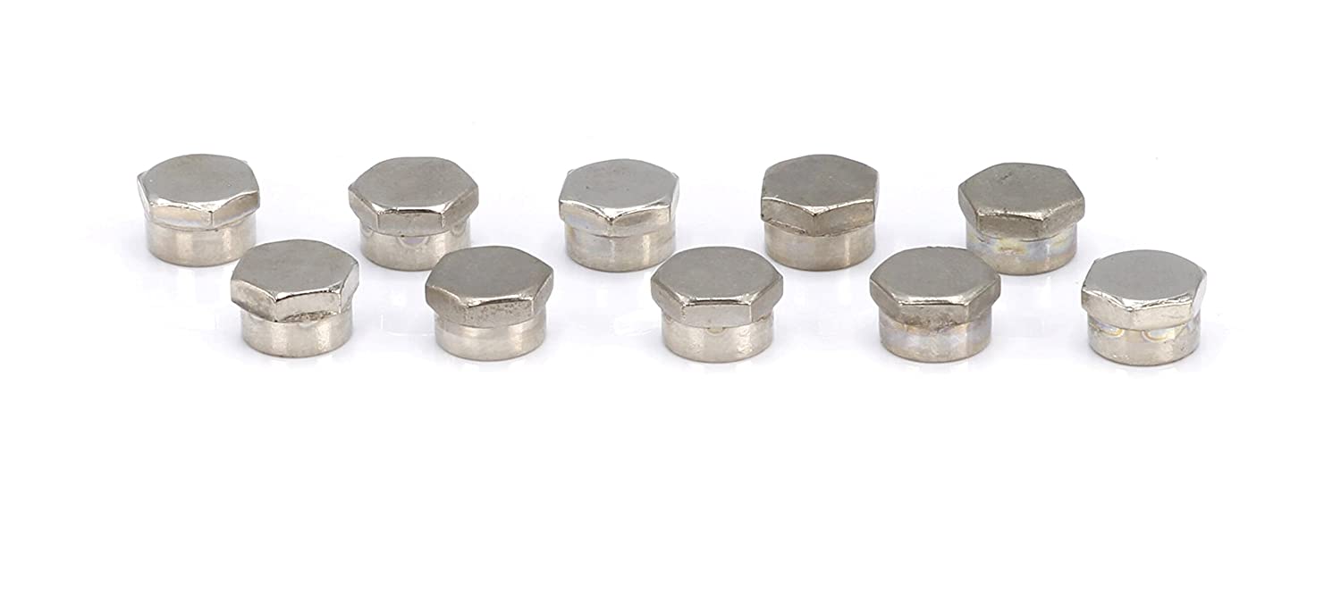 Coaxial F Cap (F81 Cap) Weather Cap - for coax ground blocks, splitters, or other F Connectors - protects female connection for future use - (10 Pack)