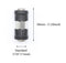 Weather Sealed Cable Extension Coupler - 4 Pack - Cable Extension Adapter (Barrel Splice - Coupler) - Connects Two Coaxial Video Cables (Female to Female Connector) 3GHz rated