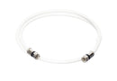 10' Feet, White RG6 Coaxial Cable (Coax Cable) | Made in the USA | F81 / RF