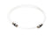 10' Feet, White RG6 Coaxial Cable (Coax Cable) | Made in the USA | F81 / RF